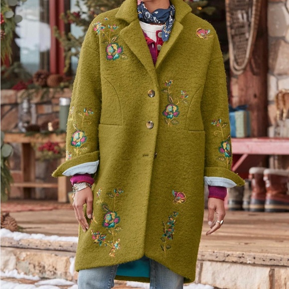 Woodland Fantasy coat. New with tags from Sundance. - Picture 2 of 9